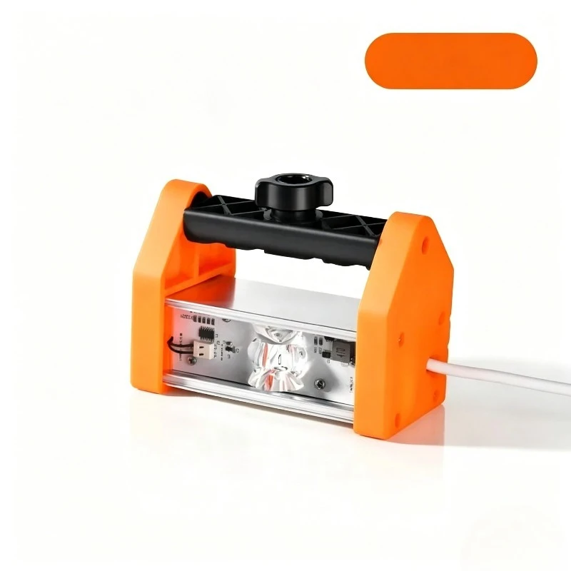 Wall grinding effect Construction acceptance Clear corner lamp LED grinding spotlight putty