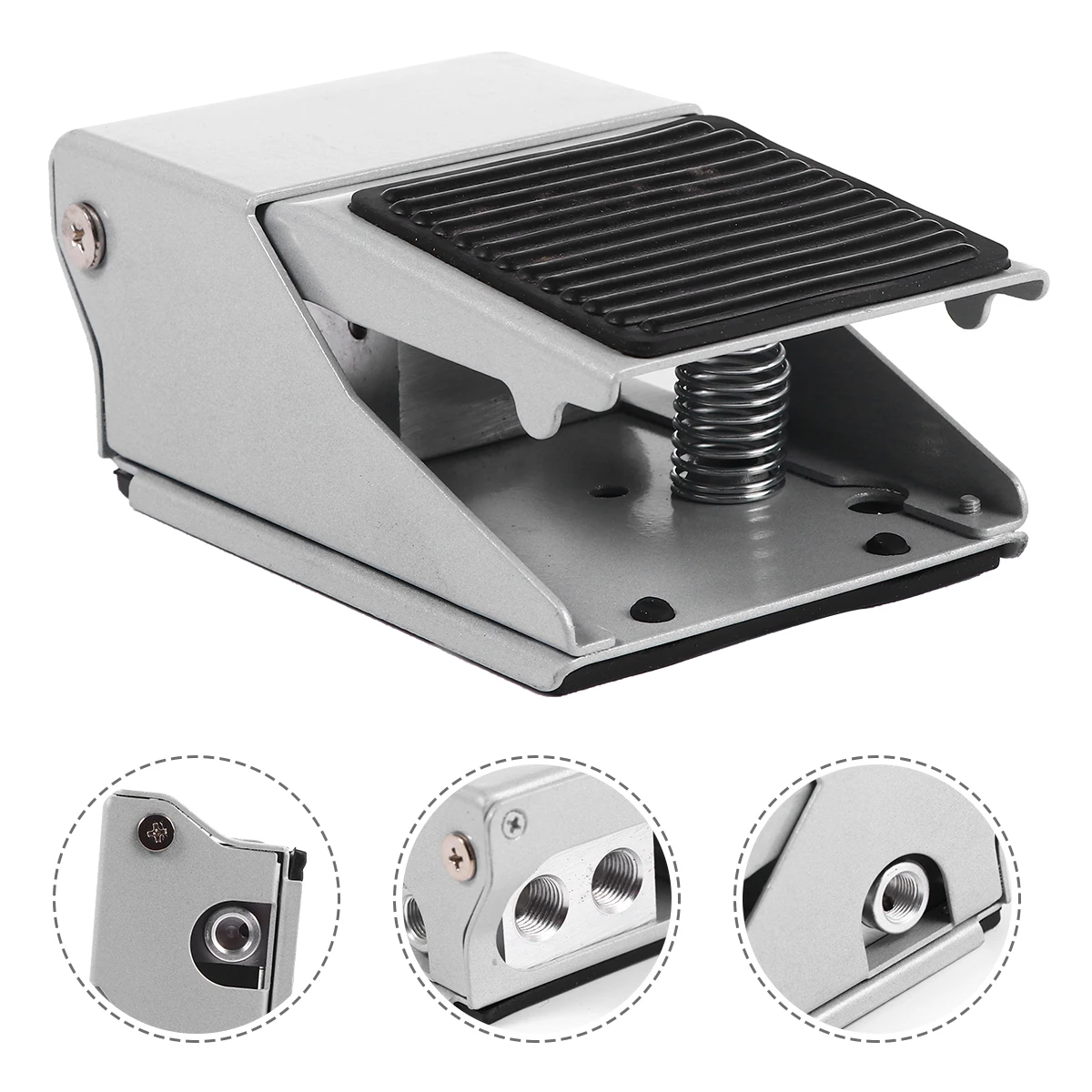 

Pneumatic Foot Pedal Valve 3 Way 2 Position High Performance Pressure Control Reversing Valve for Pneumatic Systems