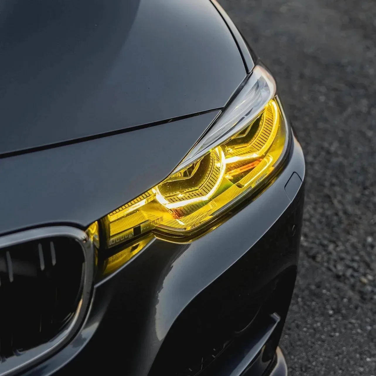 BMW イエローエンジェルアイズ DRL コントロールモジュールユニット 7419615 3 シリーズ F30 F31 LED ヘッドライト 2016-2018