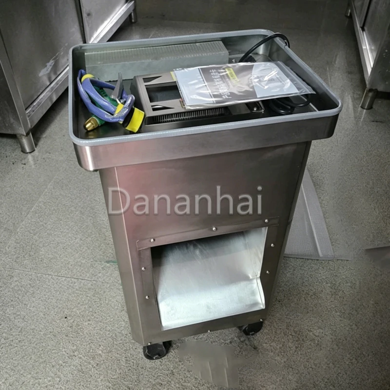 

Fully Automatic Vertical Meat Cutter Electric Chicken Breast Food Processing Machine High Efficiency Kitchen Tool
