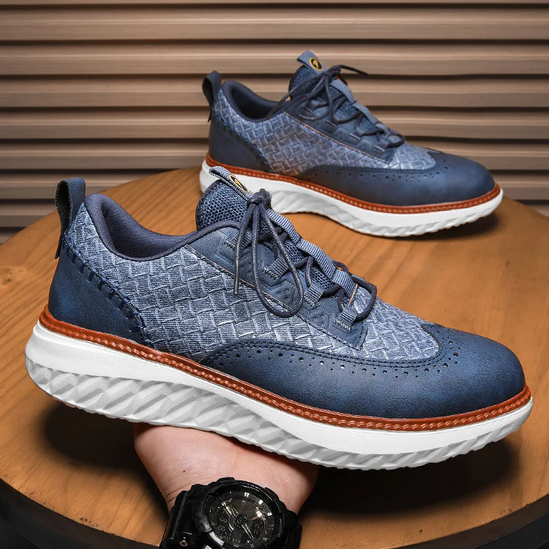 

Men's Shoes Spring Autumn Casual Loafers Simple Comfortable Lightweight Versatile Trendy Shoes Big Size 40-50
