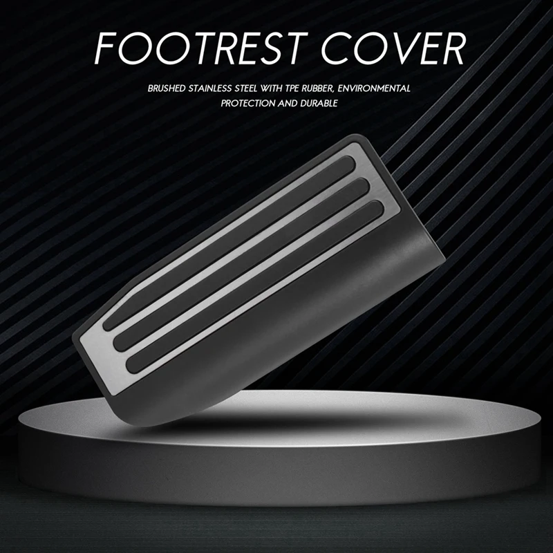 Auto Footrest Foot Rest Dead Pedal Cover For Land Rover Discovery 5 Range Rover Sport Replacement