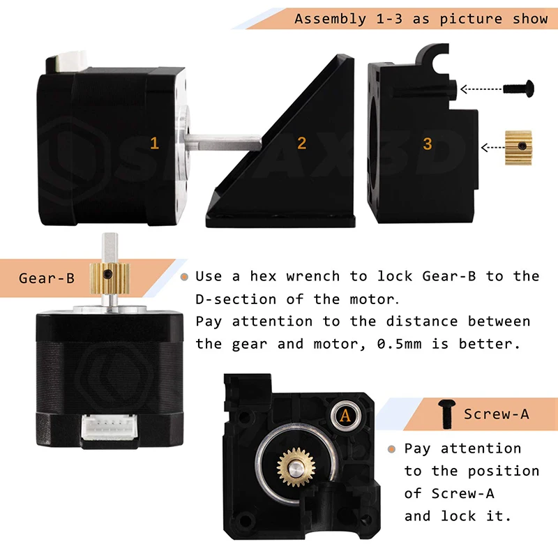 Upgrading Extruder Parts Compatible With CR10, Ender 3 Series DIY 3D Printer Compatible With ED3 V6 Hotend J-Head-HDL