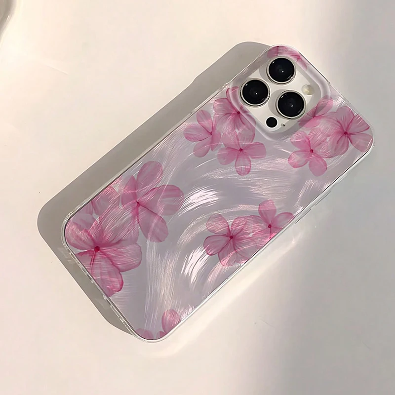 Coque de téléphone de luxe à fleurs roses argentées, étui pour Honor X9A 5G X9B X9C X9 X8 X8A X8B X6 X6B X7C X5 400 200 Magic 7 6 5 4 Lite