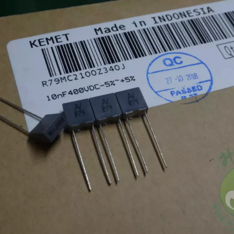 10pcs-100pcs KEMET AV R79 MKP 0.01uf/400V 10nf 103 New Thin Film Capacitor R79MC2100Z