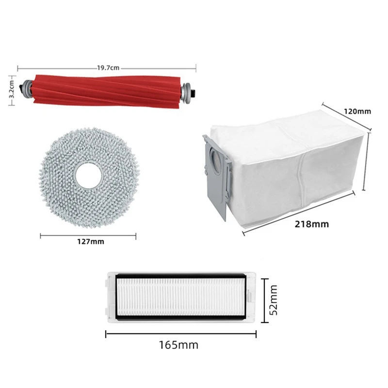 สําหรับ Roborock P10 / Roborock Q Revo เครื่องดูดฝุ่นหุ่นยนต์กรอง Mopping เช็ดอุปกรณ์เสริม