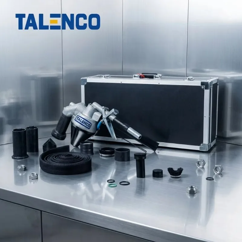 Portable Abrasive Blasting Tool With An Integral Abrasive Recovery System