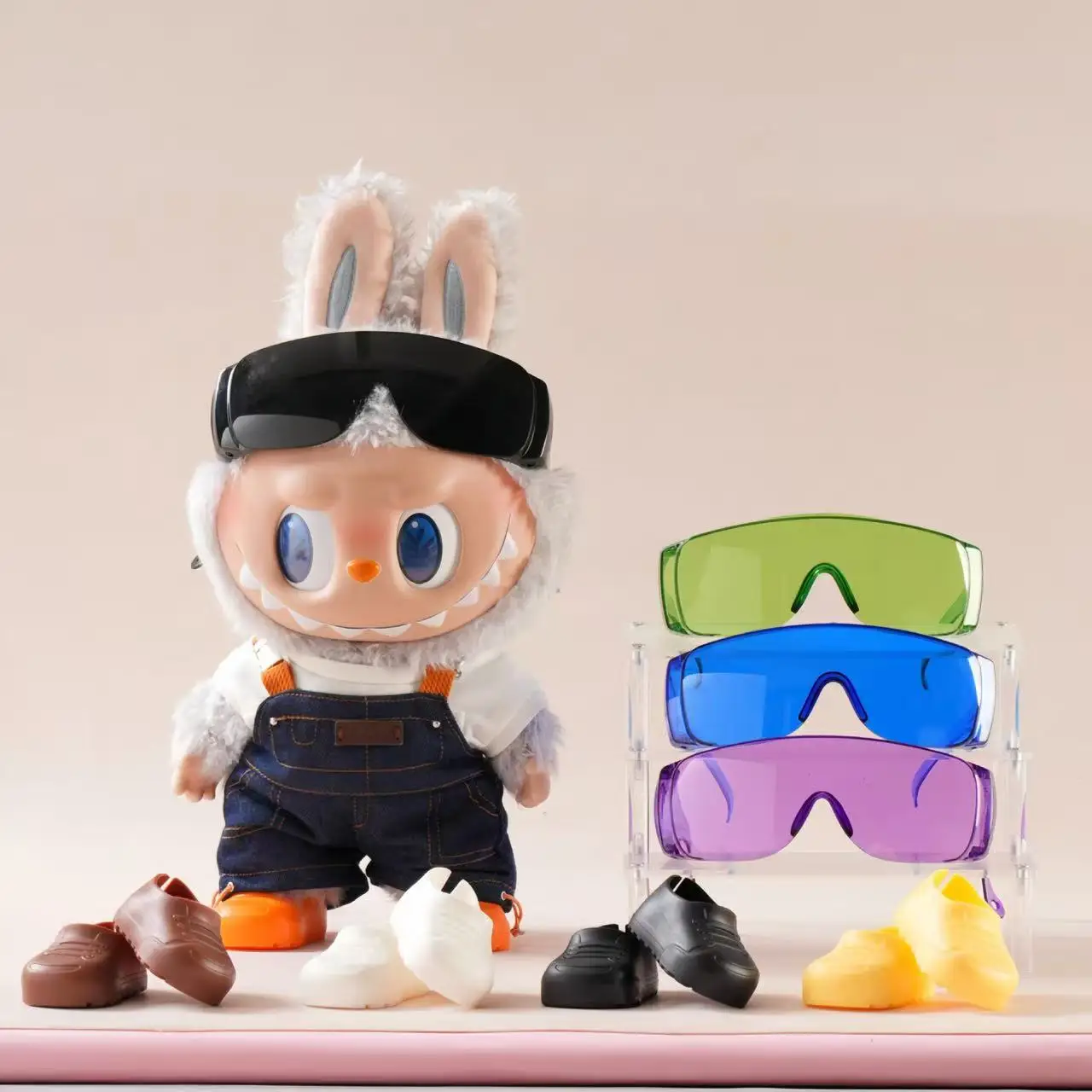 ألعاب هدايا لـ 17 سنتيمتر La bu bu ملابس دمى مجموعة لطيفة إكسسوارات أحذية دمية إكسسوارات ذاتية الصنع ألعاب التدريب والجلوس والحفلات