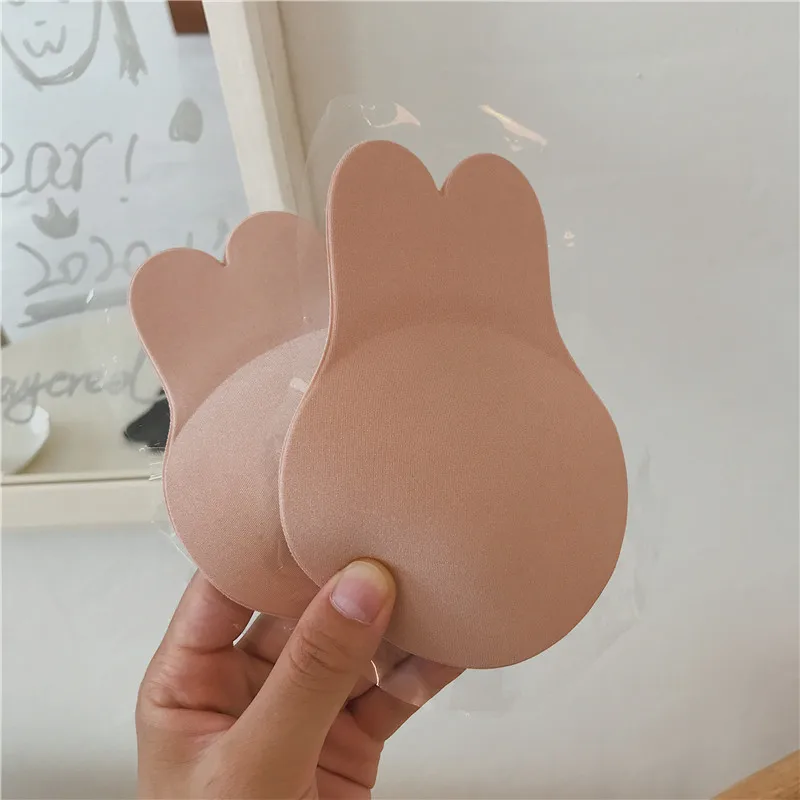 Resort with nipple stick anti convex point silicone invisible underwear to gather the bra nipple stick