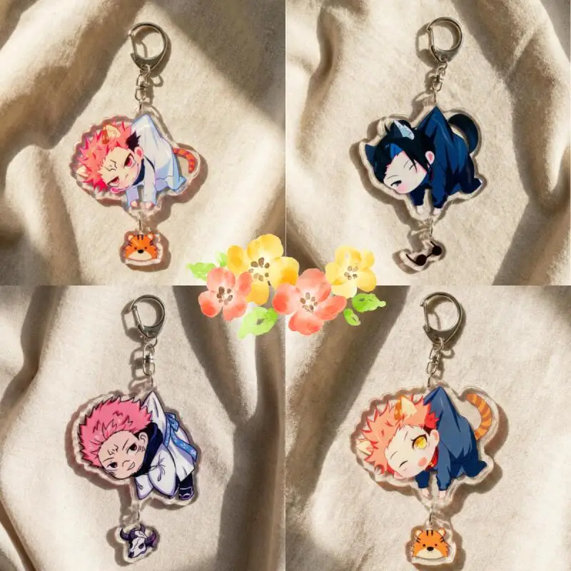 

Акриловый брелок-подвеска в стиле аниме для JJK: Юдзи Итадори, Мегуми Фушигуро, Q-версия, декоративный кулон, акриловый брелок ручной работы, игрушка, подарок