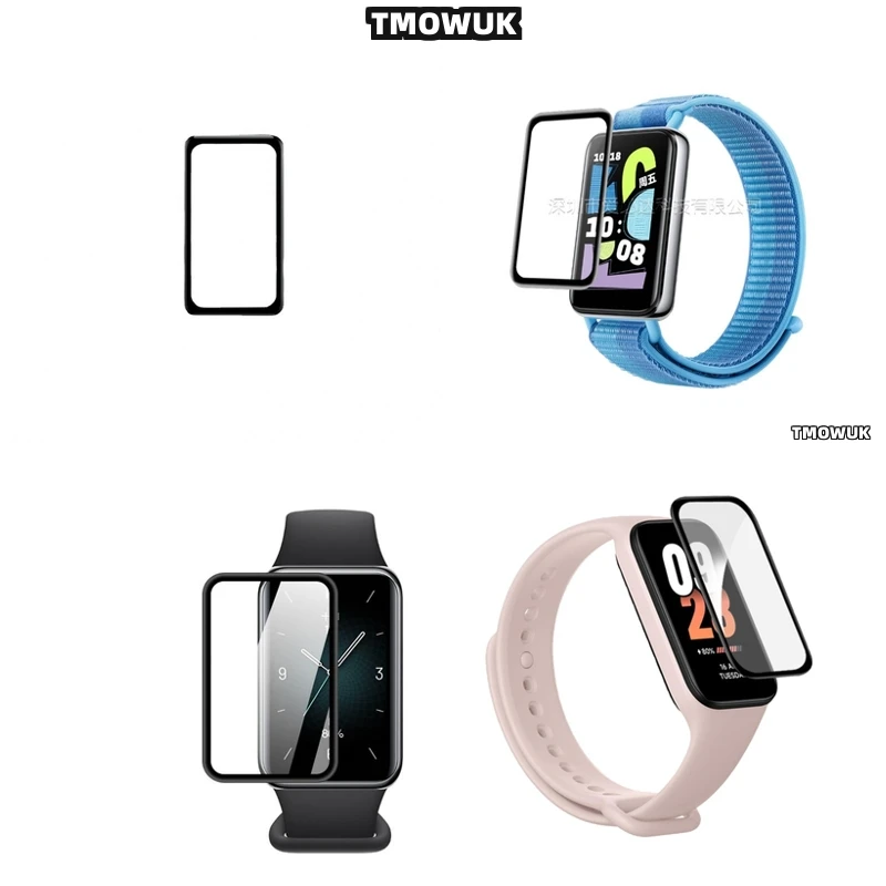 

For Huawei Honor Band 6 7 9 10 Screen Protective Film Pmma Anti Scratch 3d Full Cover
