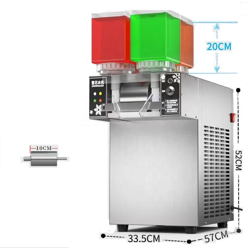 

Wholesales Price 4 Barrel Snowflake Ice Bingsu Machine Snowflake Ice Machine Ice Shaver Machine