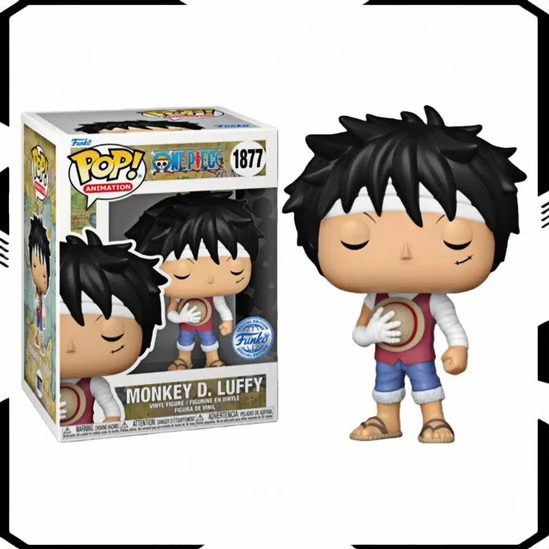

Funko POP Original One Piece Monkey D Luffy Marineford War Vinyl Figure Action Model Toy Gift Collectible Model Ornaments