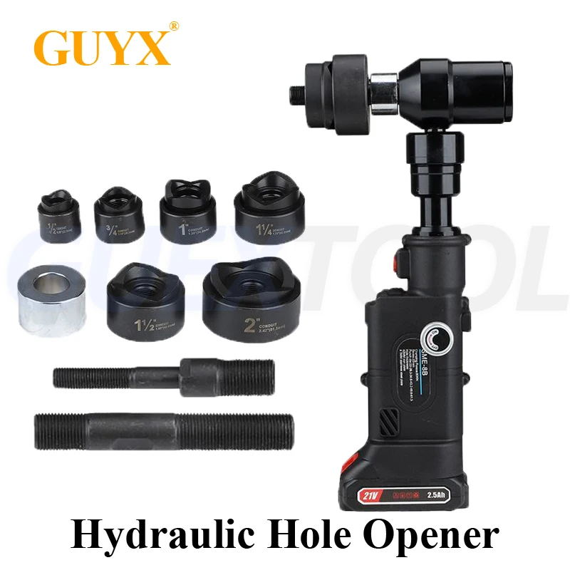 

Гидравлический открывалка для отверстий с прямой ручкой для квадратных и круглых отверстий, сверление железного листа, зарядный инструмент с питанием от литиевой батареи