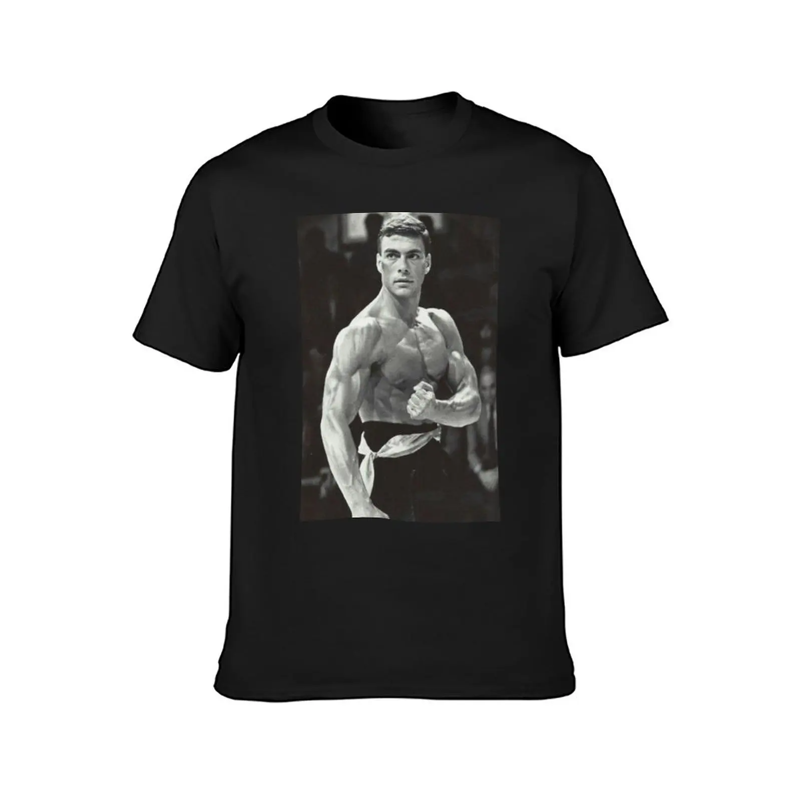 van damme T-Shirt summer tops sublime workout shirts for men