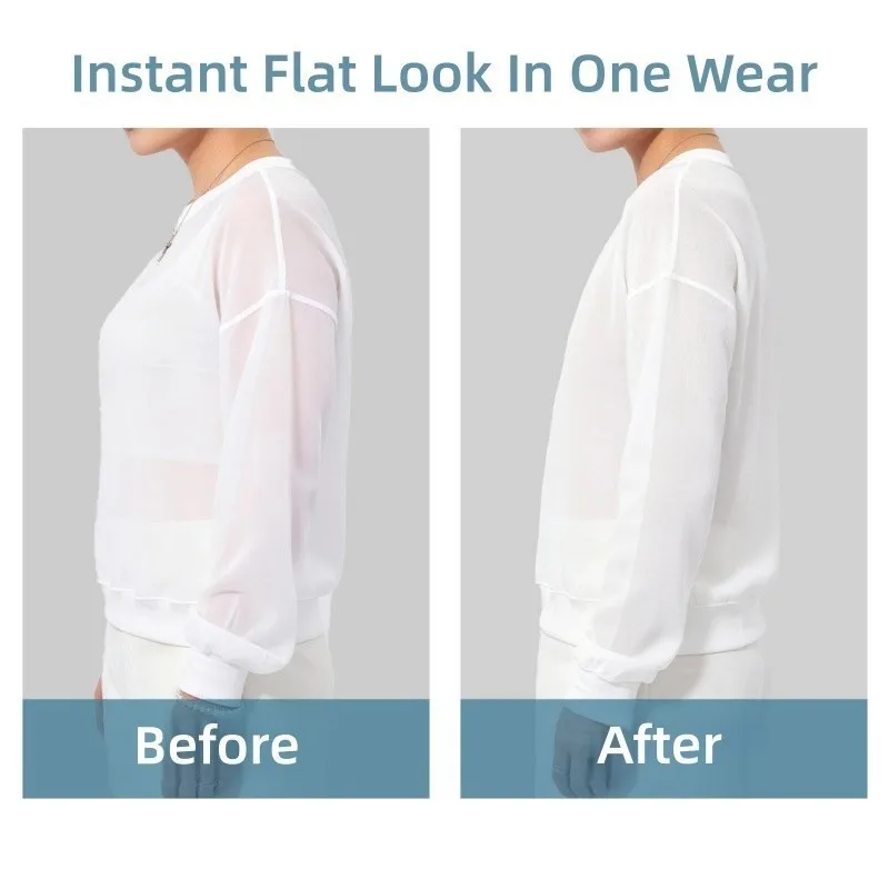 Janest Non-Slip Chest Binder with Reinforced Hem - Bust Minimizer for Women's Sports and Daily Wear