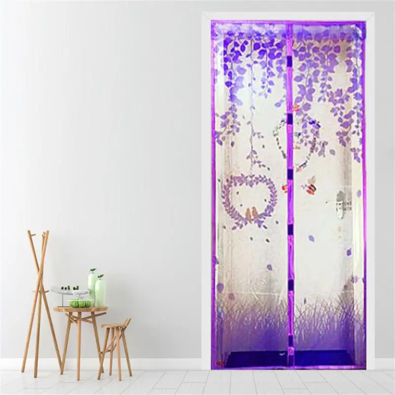 Magnetic Mosquito Screen Door Curtain Bright Colors And Firm Workmanship Has Many Uses Mosquito Curtain Easy Access Well Closed