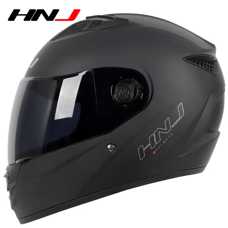 

DOT approved Motorbike Helm HNJ summer Full Face Motorcycle Helmet Motocross Scooter Casque Hors Route For Man