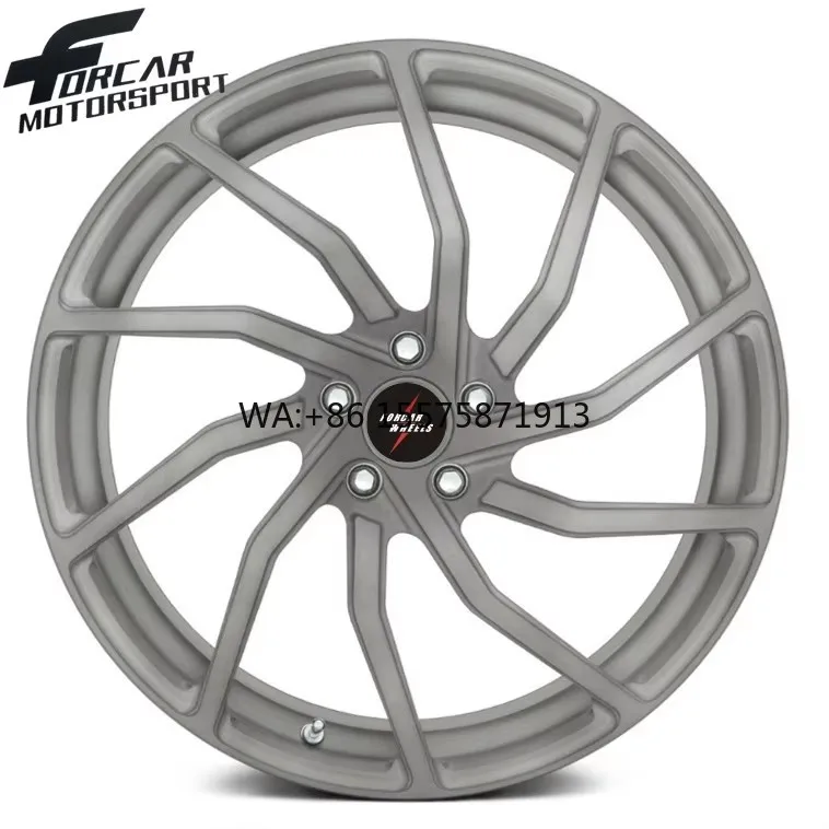 

Новые светло-серые кованые диски Forcar Motorsport из алюминия T6061, произведенные в Китае, на заказ