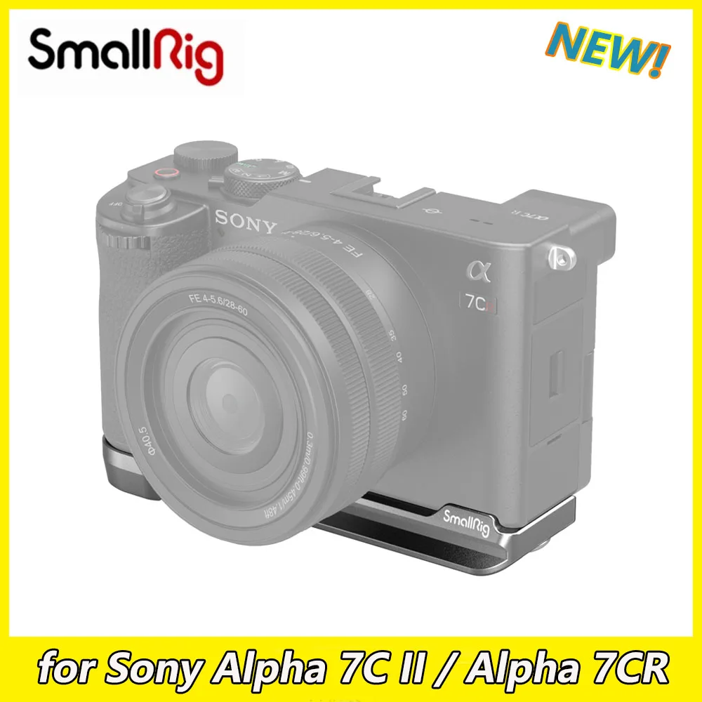 

Pre-sale SmallRig Camera Cage Bottom Mount Plate for Sony Alpha 7C II / Alpha 7CR 4438 4439