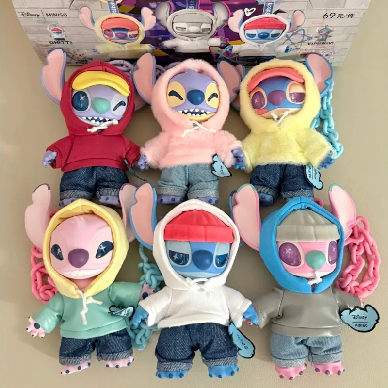 

Genuine Stitch GenZ Street Series Blind Box Vinyl Pendant Action Figures Toys Cute Mystery Box Cartoon Decor Toys Surprise Gifts