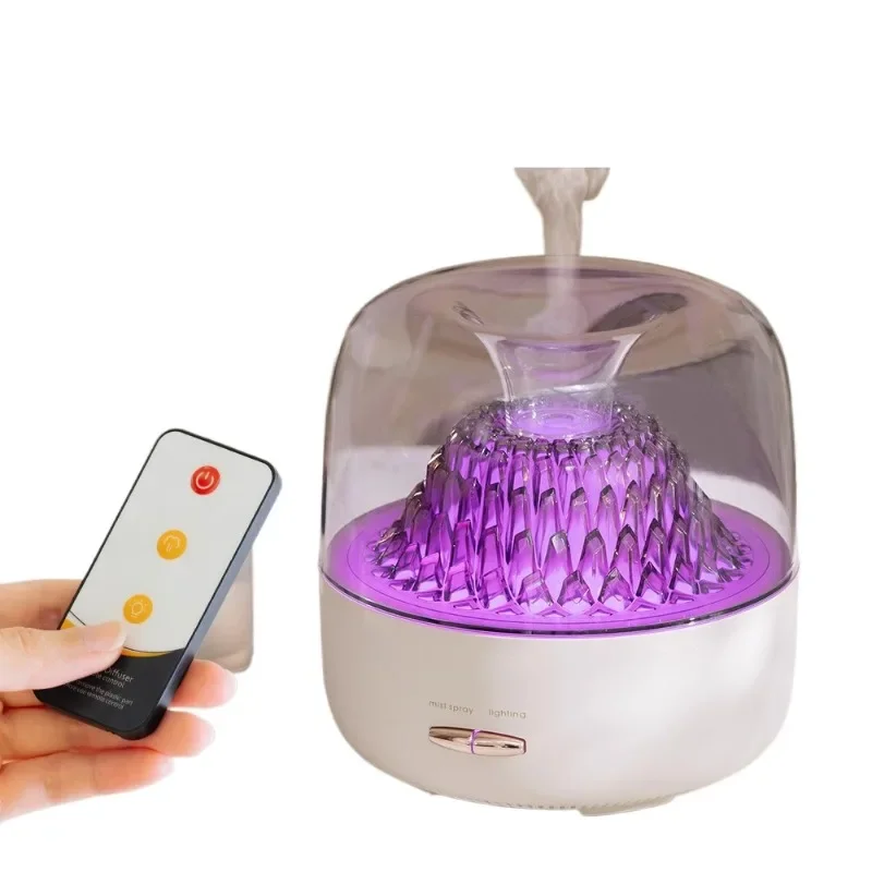 Glazed humidifier bedroom small automatic fragrance colorful breathing light fragrance essential oil atomizing aromatherapy