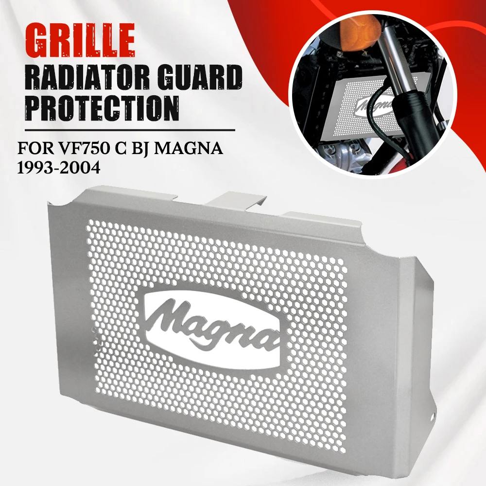 

FOR Honda VF750 VF750C BJ MAGNA CNC Radiator Grille Guard Cover Oil Cooler Protector VF 750 1993-1996 1997 1998 1999 2000-2004