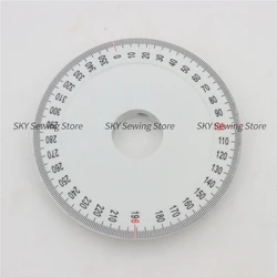 1PCS Dial Outer Diameter 10.7cm 8cm Aluminum Plastic Dial for Tajima Barudan Swf Feiya Zsk Happy Domestic Computer Embroidery