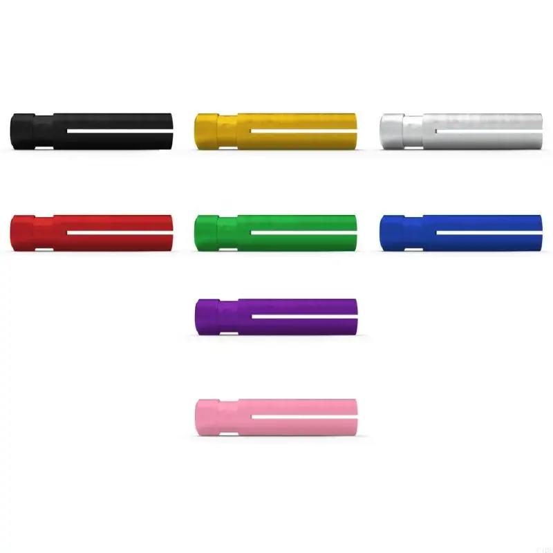 

C4DE 6Pcs Aluminum Dart Flight Savers Dart Wing Tail Protectors Dart Tail Protectors Steel Soft Tip Dart Accessories Part