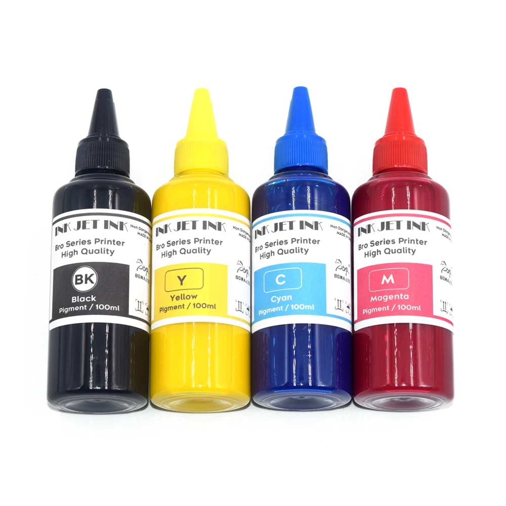 4Color*100ML Pigment Ink for Brother LC3233 LC3235 for Brother MFC-J1300 DCP-J1100DW Printer