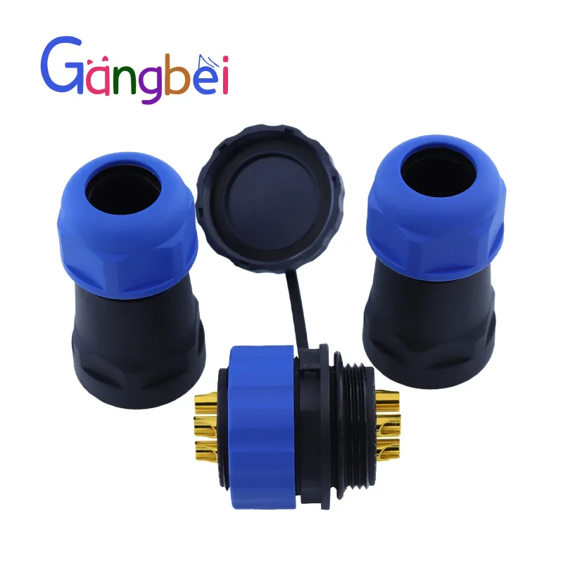SP28-3pin 4pin 5pin 7pin 9pin 12pin 16pin 19pin 24pin em linha conector à prova d' água, ip68, conector de cabo à prova d'água à prova de poeira