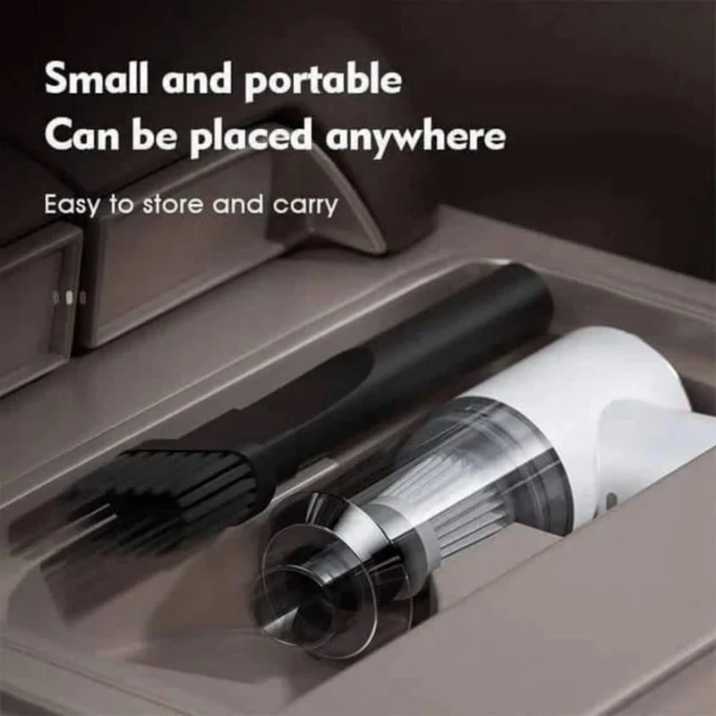 Wireless Handheld Car Vacuum Cleaner Strong Suction, Car Vacuum Cordless Rechargeable, Portable Vacuum Cleaner