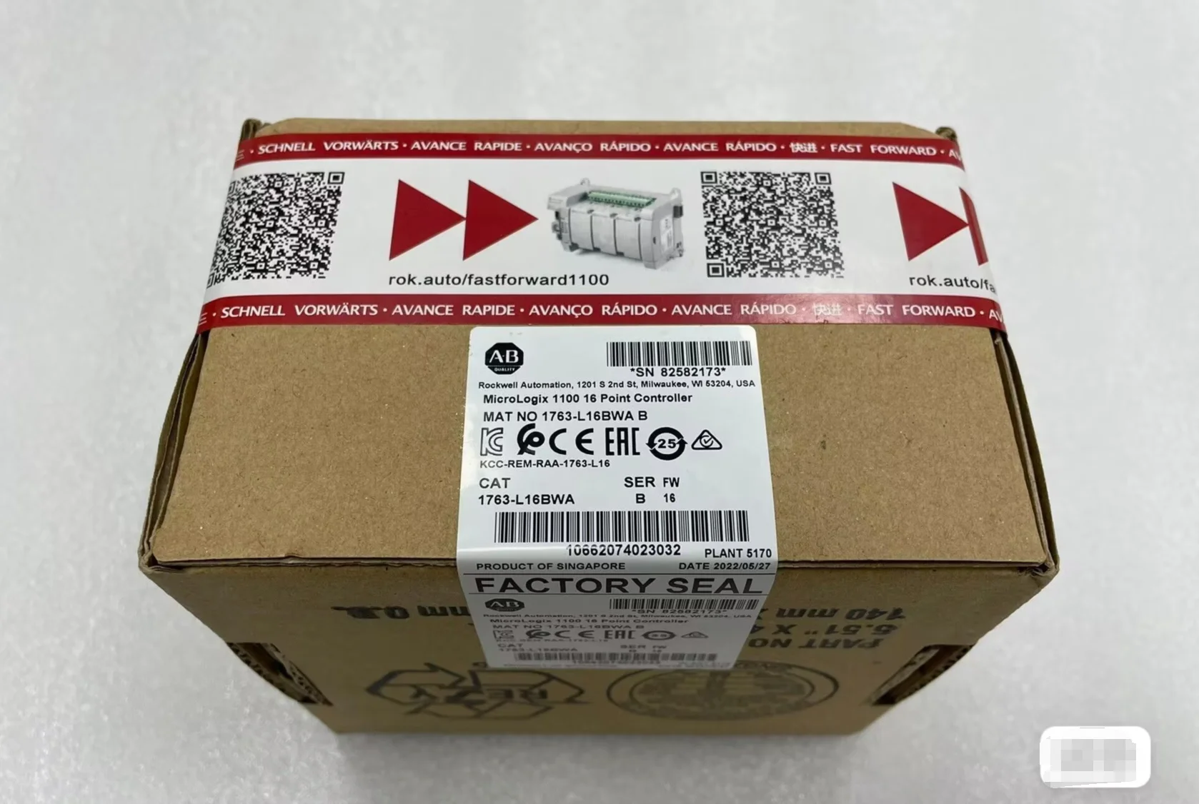 1PC NEW AB 1763-L16BWA 1763L16BWA   B   IN BOX BRAND