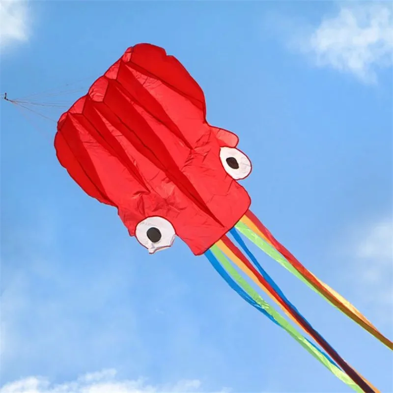 5m octopus vliegers vliegende zachte vliegers lijn volwassenen vliegers professionele windvliegers Opblaasbaar speelgoed Show Kite buitenspellen strandvliegers