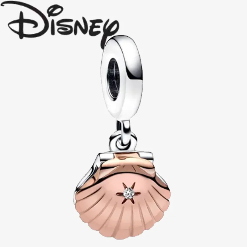 Disney 2024 New Fashion Creative Shell Pendant for Women Premium Fine Charm Jewellery Gift Premium Fine Charm Pendant Wholesale