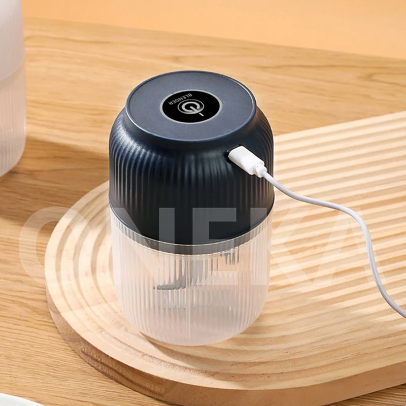 6-Blade Electric Mini Garlic Chopper USB Chili Pepper Grinder Kitchen Tool for Crushing Garlic Ginger Vegetables Baby Food Gift image 6