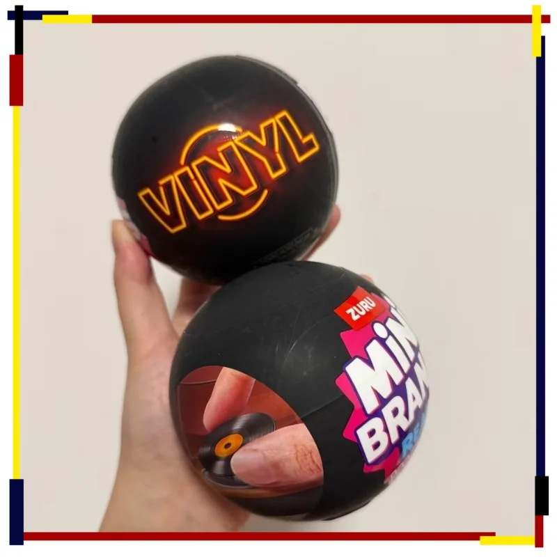 

Pre-sale out of stock Genuine Mini Vinyl Record Player Surprise Blind Box Ball Playable Miniature Toy Collectible For Lovers