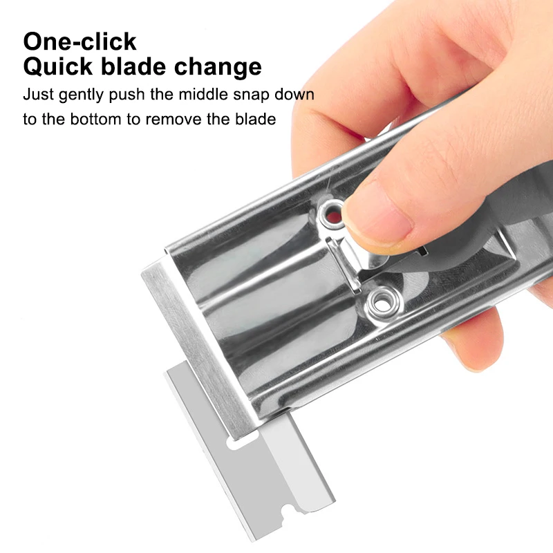 1 Pc Stainless Steel Cleaning Scraper for Kitchen Ceramic Tile Decontamination Household Seam Tools & Grout Removal