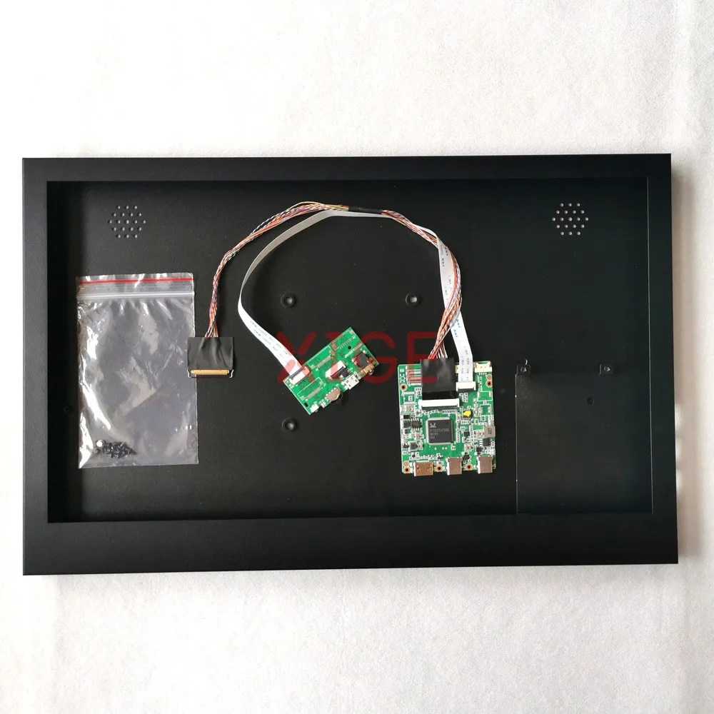 

For LP156WD1-TLA1/TLB1/TLD2 TYPE-C Mini-HDMI Laptop Panel LVDS 40Pin 1600x900 USBC 3.0 15.6" Metal Case+Controller Board Kit DIY