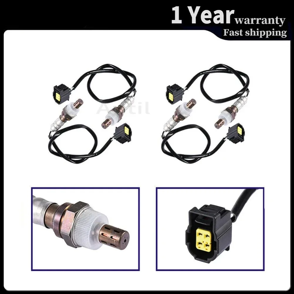 4 Wires Lamda Oxygen Sensor for 2001 2002 2003 Dodge Dakota Durango Upstream Downstream Three-way catalysis 234-4766 234-4767