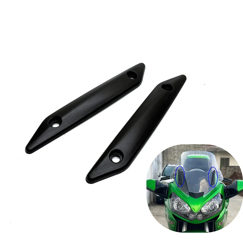 Left and right windshield covers For Kawasaki 1400GTR ZG1400 2008-2014