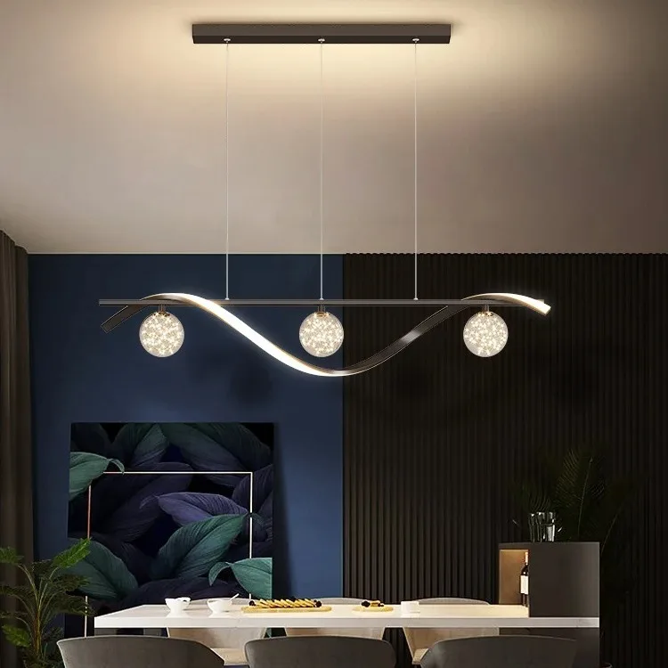 

Viral Scandinavian Starry LED Chandelier: Modern Minimalist Pendant Light for Restaurants & Cafes