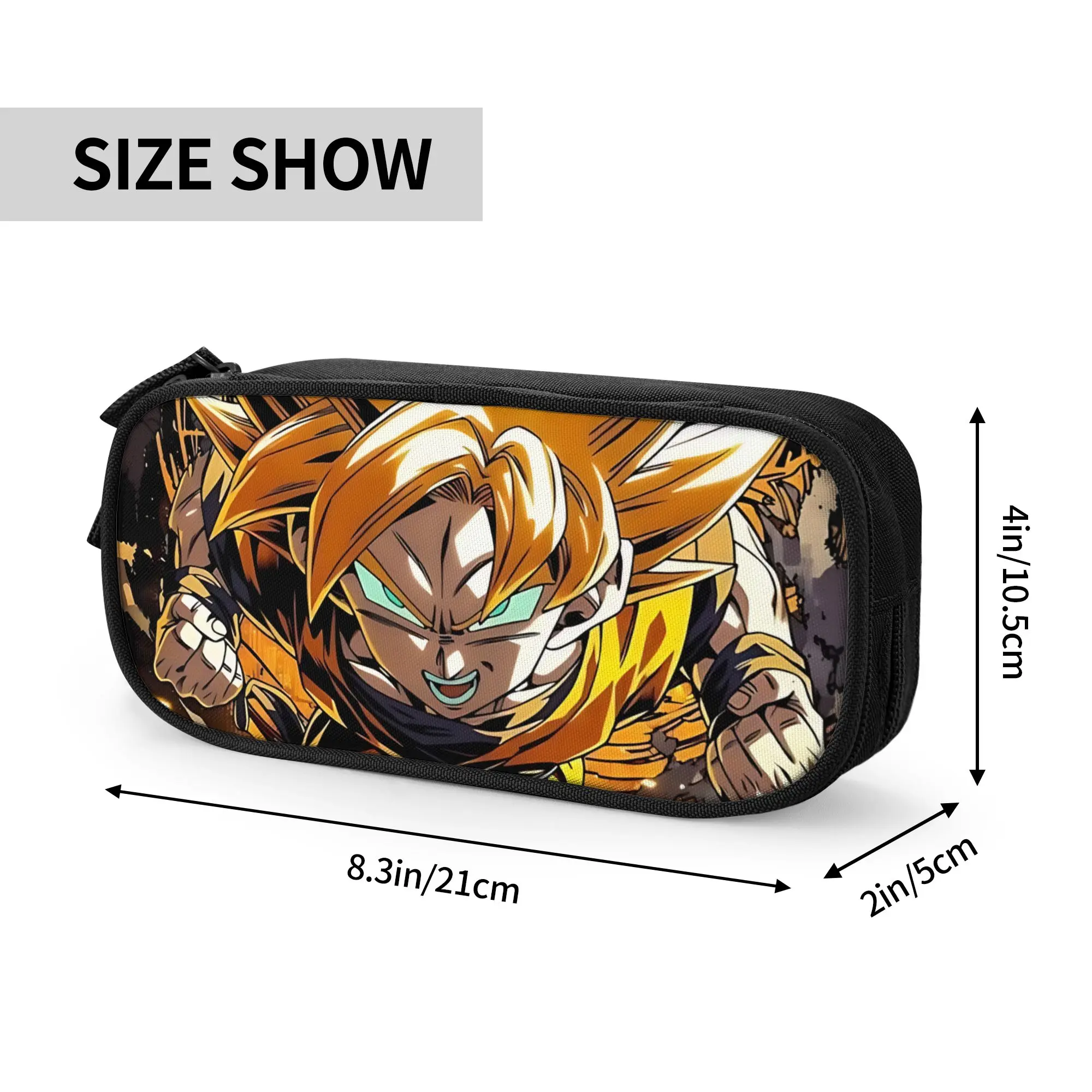 Custom Dragon Ball Goku Large Capacity Bags for Child  Handheld Study Bag for Boys Gilrs Kids