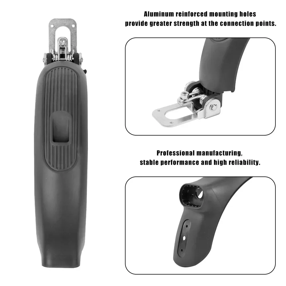 Original Fender for Segway Ninebot Mudguard E22 E22D E25 E45 Electric Scooter Brake Bracket Rear Wheel Guard Shell Assembly