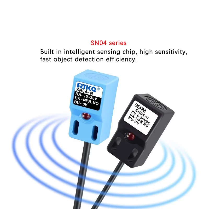 مفتاح القرب SN04-N P N2 P2 المحدد PNP ثلاثة أسلاك NPN مستشعر استشعار معدني مفتوح عادة