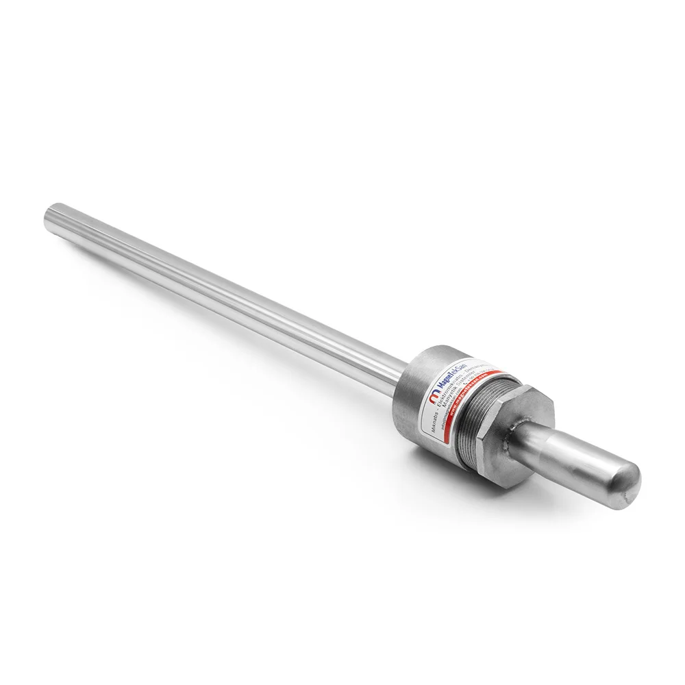 N35 Grade Neodymium Magnetic Rod for Hydraulic Oil Tank Metal Chip Collector Bar High Intensity Oil Filtration