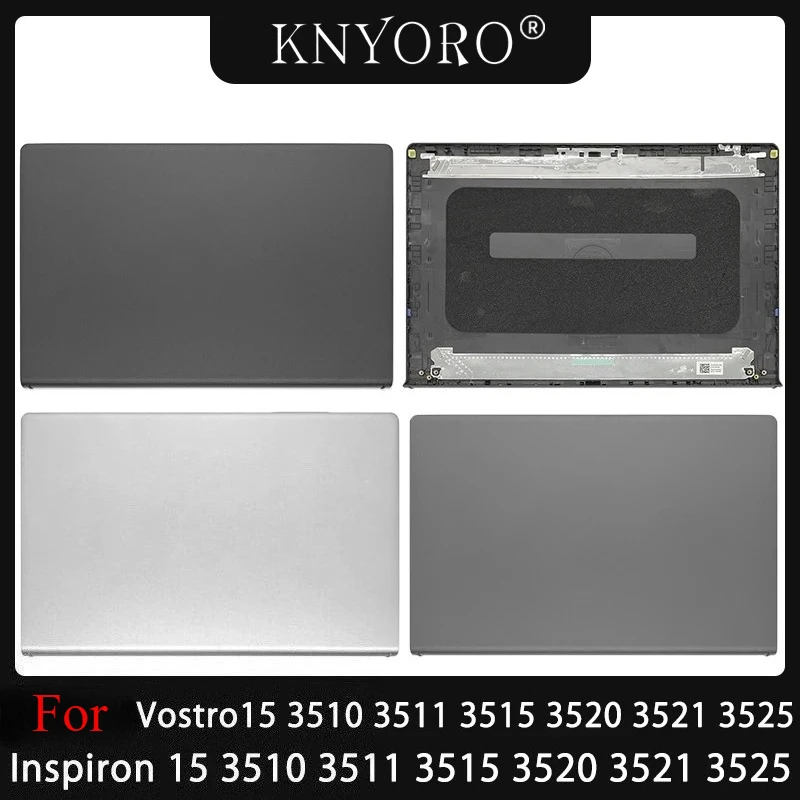 

New Case For Vostro 15 3510 3511 3520 3525 Inspiron 15 3510 3511 3515 3520 3521 3525 LCD Back Cover Rear Lid Black 0DWRHJ 0WPN8