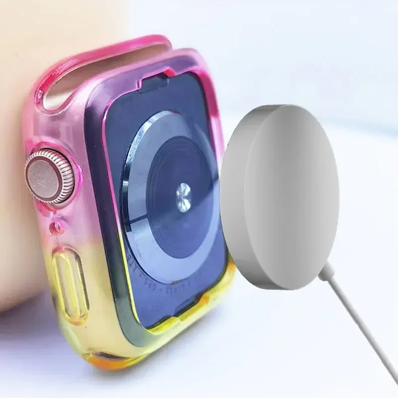 Cover Soft For Apple Watch Case Ultra 2 49mm Band Shell Frame Transparent 41mm 45mm For iWatch Series 9 8 7 6 5 4 3 SE 40mm 44mm