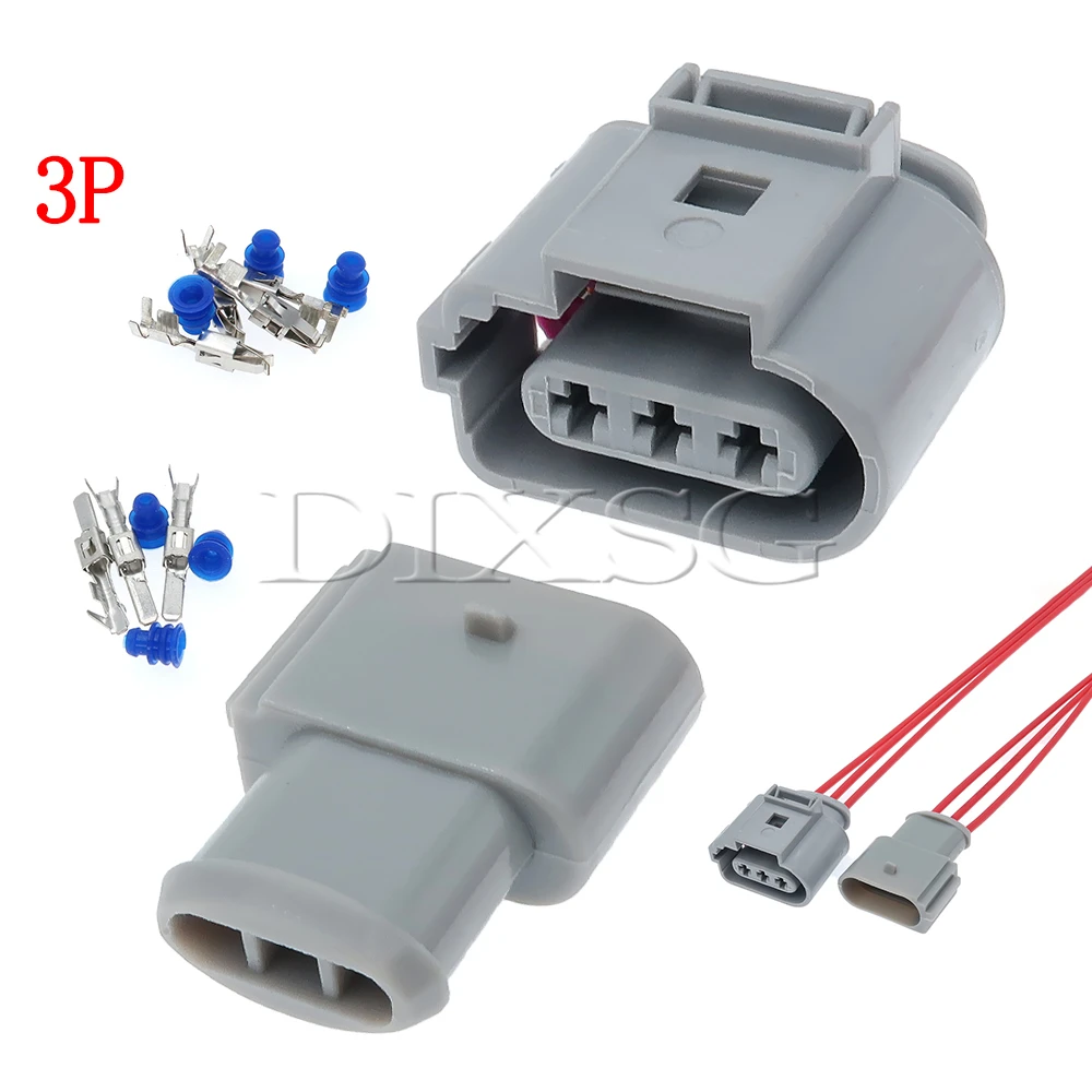 1 Set 3 Pin 1J0973723G Car Crankshaft Position Sensor Plug for VW 1J0 973 723G Automobile Waterproof Connector