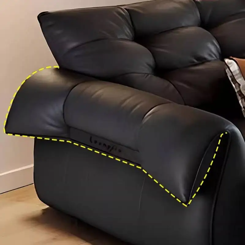 Armrest Black Electric Recliner Sofas China Cheap Nordic European Living Room Sofas Single Luxury Woonkamerbanken Furniture